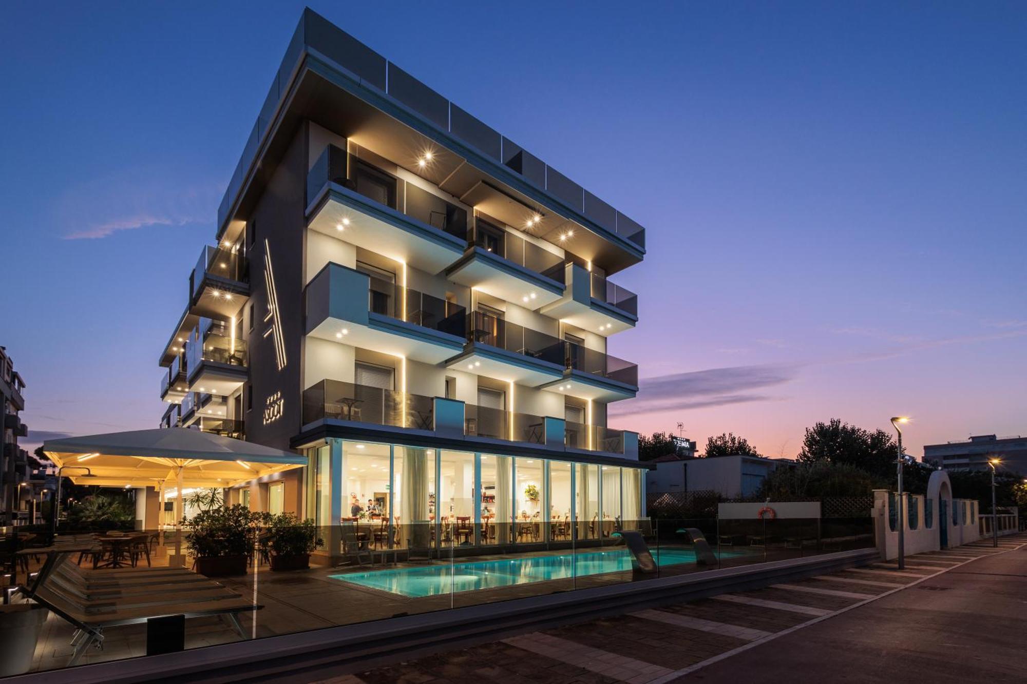 Hotel Ascot Riccione Exterior foto