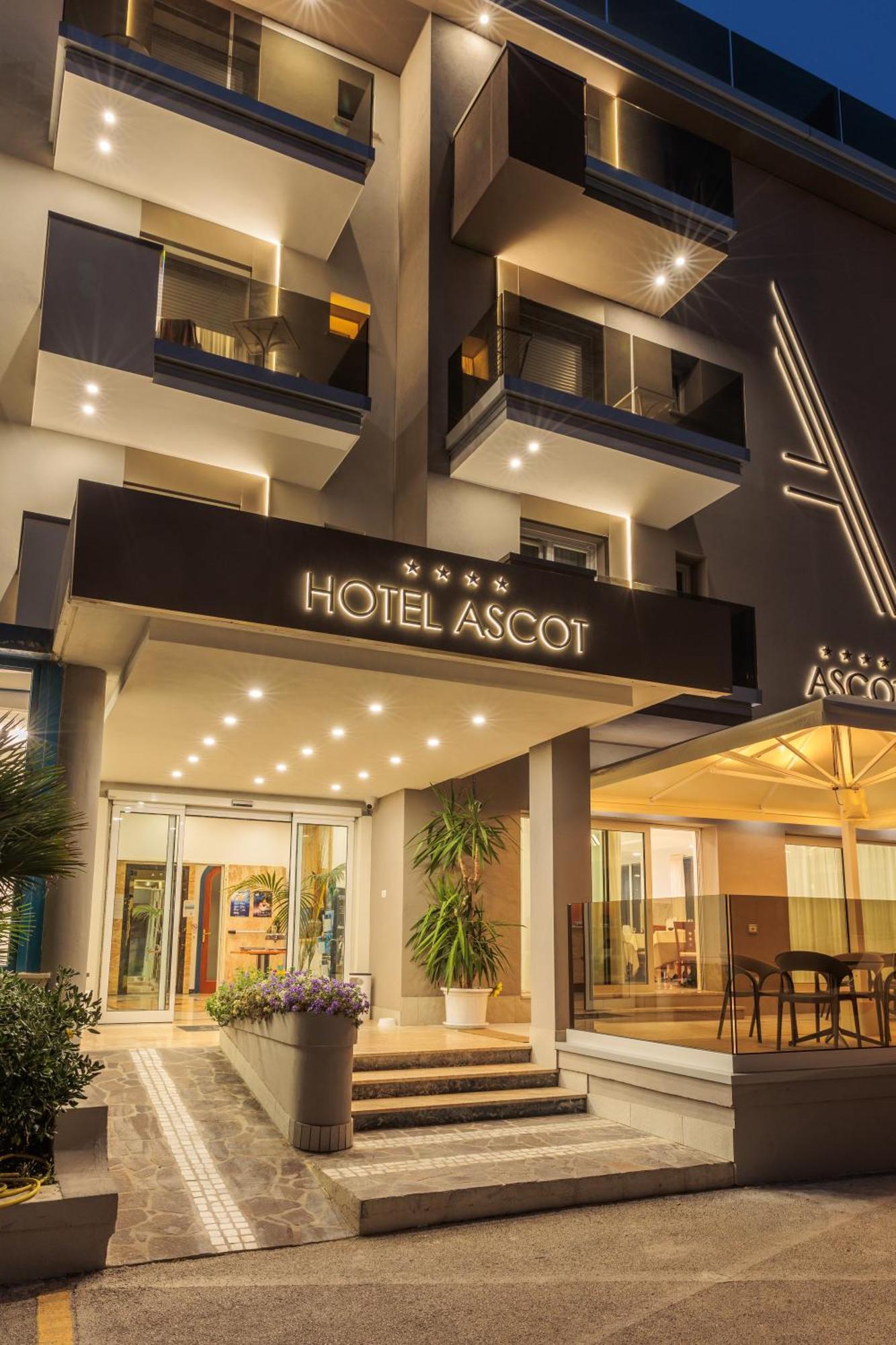 Hotel Ascot Riccione Exterior foto